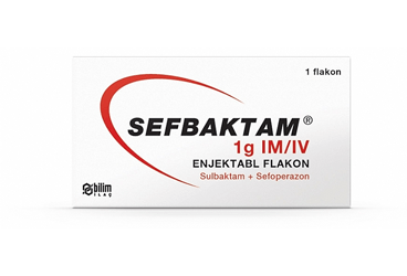 SEFBAKTAM 1 GR ENJEKTABL FLAKON